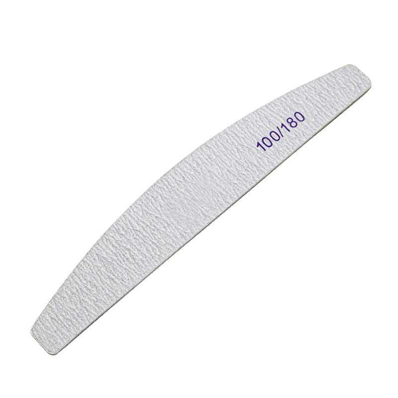 Durable Bulk Diamond Nail File Wholesale Double Side Grey 80/100/120/150/180/240/320 Grit Zebra Nail Files