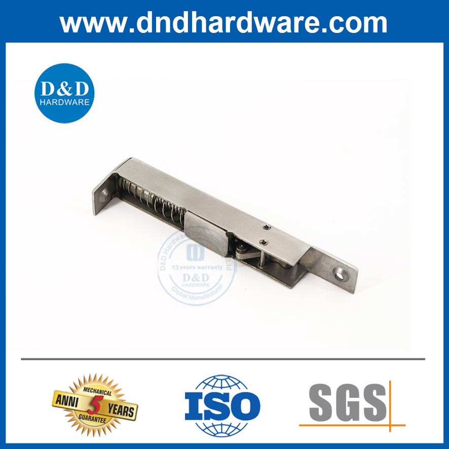 High Quality Door Hardware Automatic Flush Door Bolt in Antique Brass