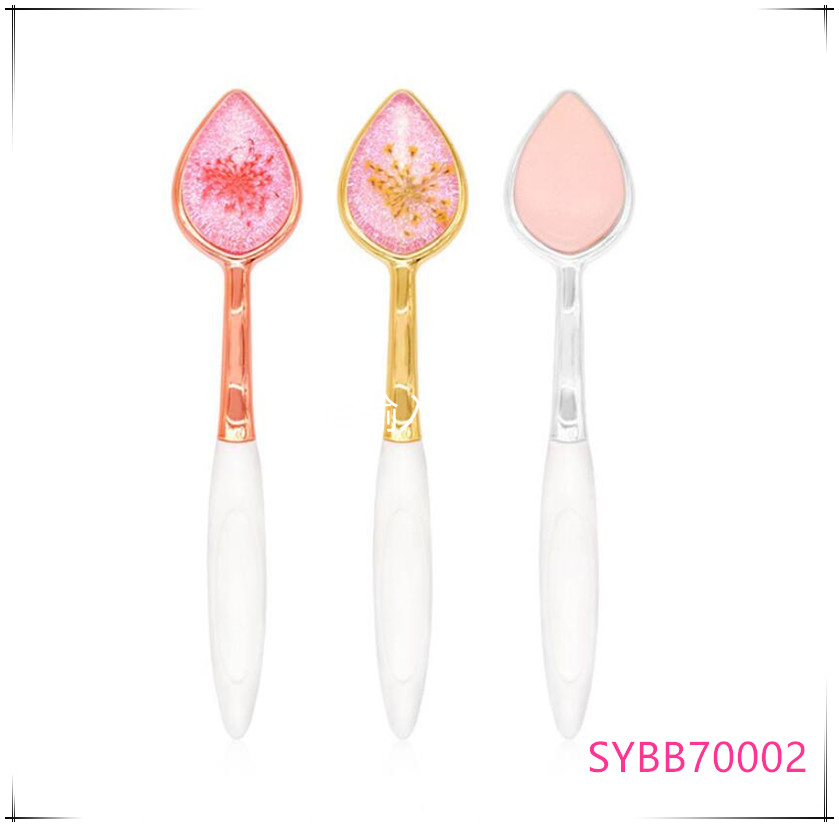 Toothbrush Shape Silicone Cosmetic Foundation Makeup Sponge