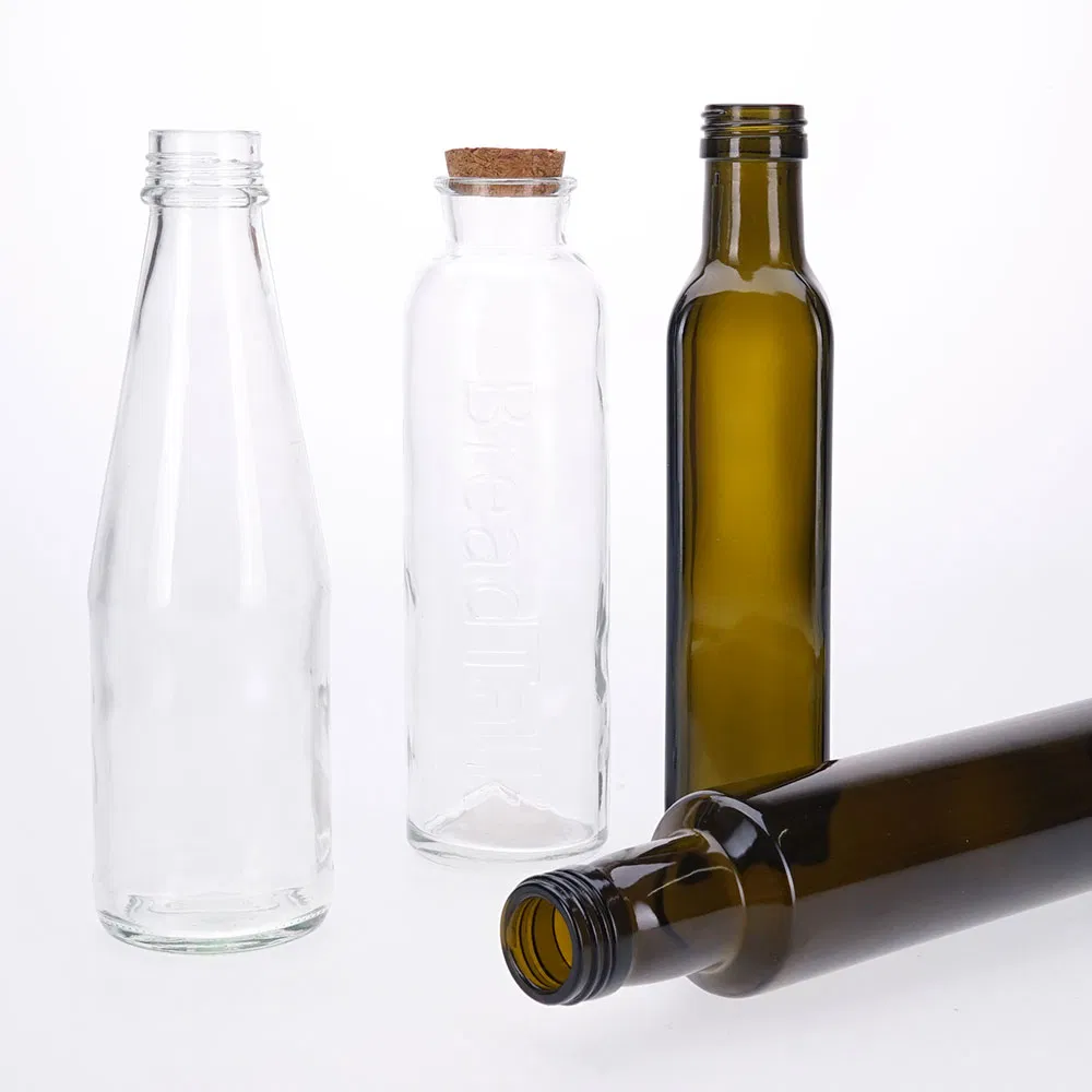 Vista Screw Top Glass Olive Oil Bottles