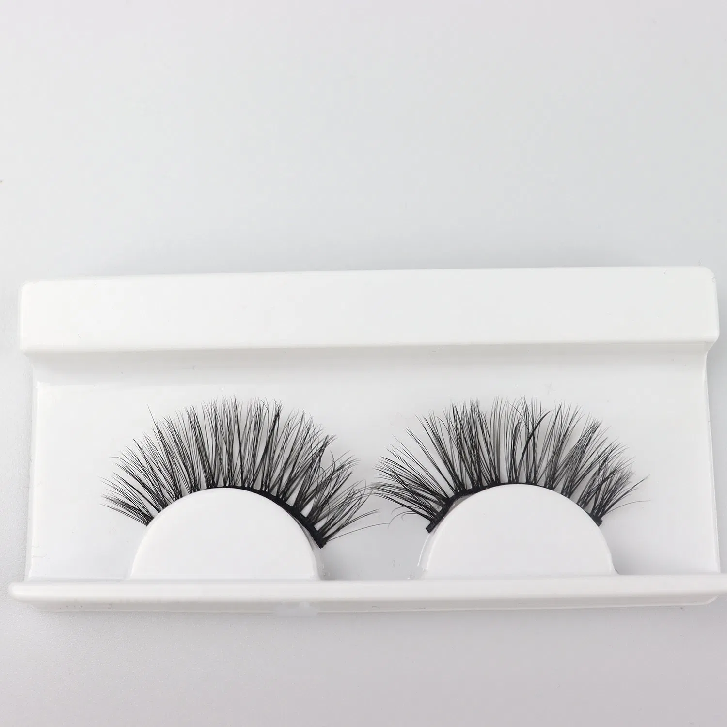 Faux Mink Lashes 3D Thick Volume D Curl Wispy Eyelashes