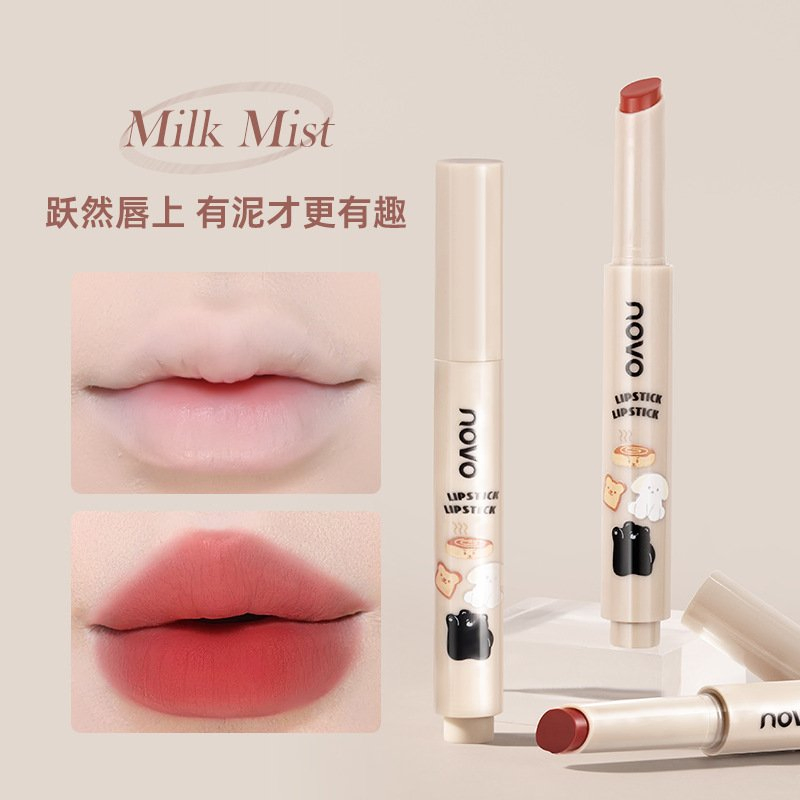 Balyna Milk Mist Creamy Velvety Long Lasting Pigmented Lightweight Non Drying Matte Lipstick