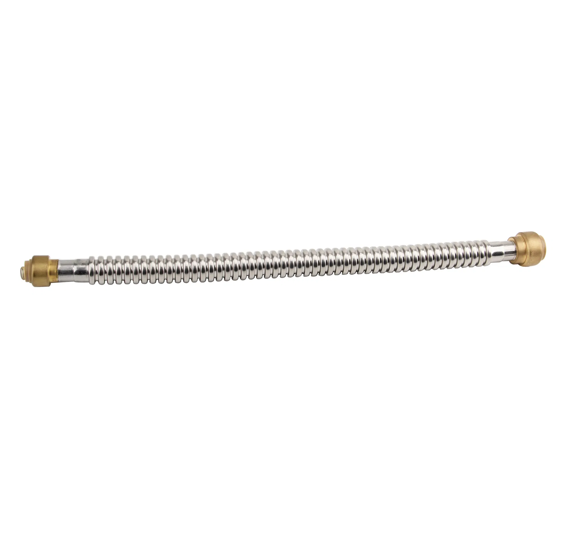 Stainless Steel Corrugated Connector, Push-Fit X Push-Fit