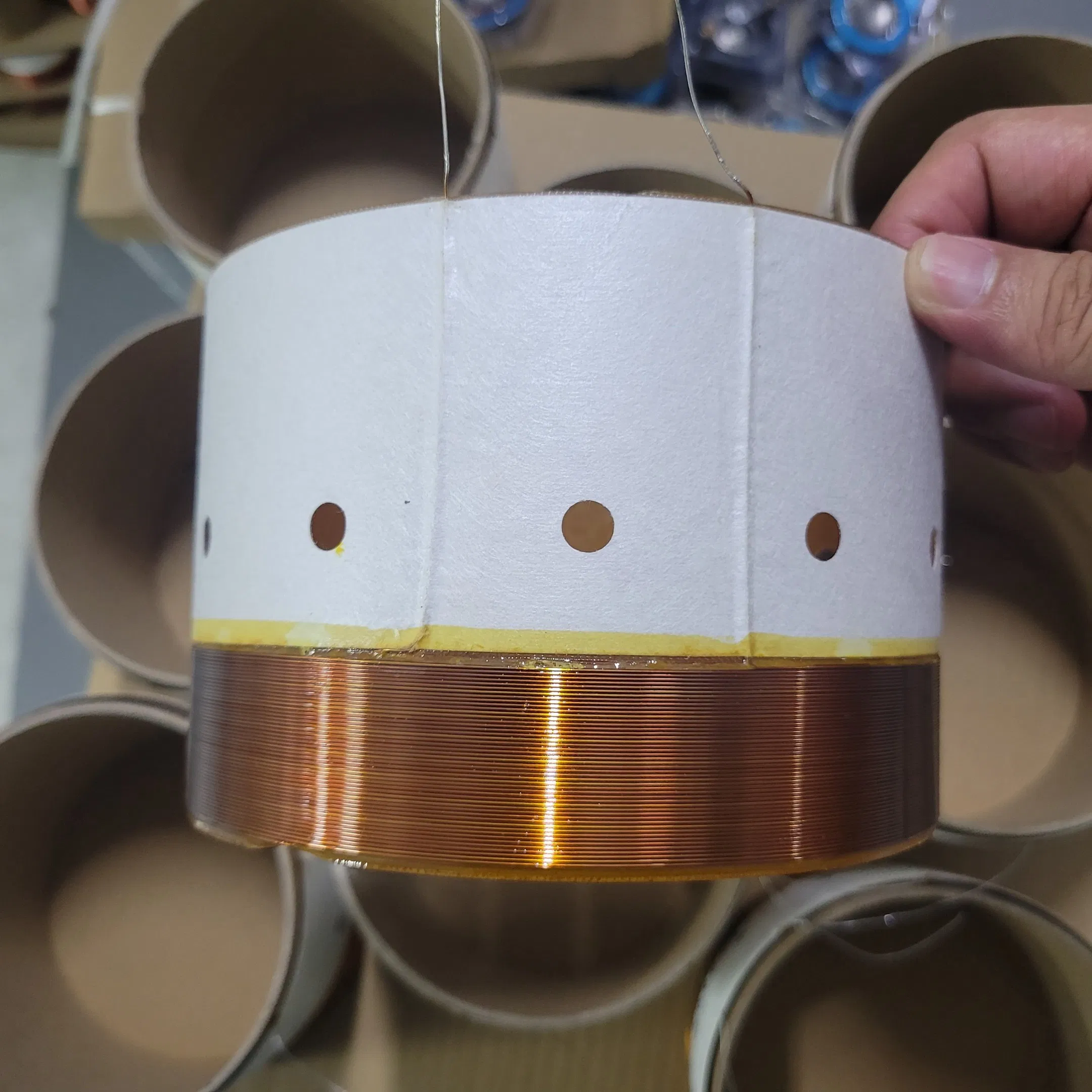 99.3mm Til Bobbin Copper Clad Aluminum Wire Voice Coil for Bass Subwoofer