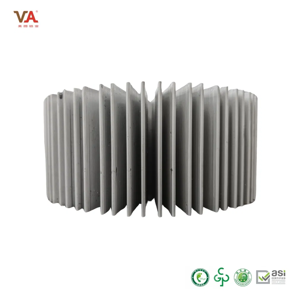 Automotive Industrial Heat Sink Electric Vehicle Battery Cooling Component Extrusion Aluminum Profile