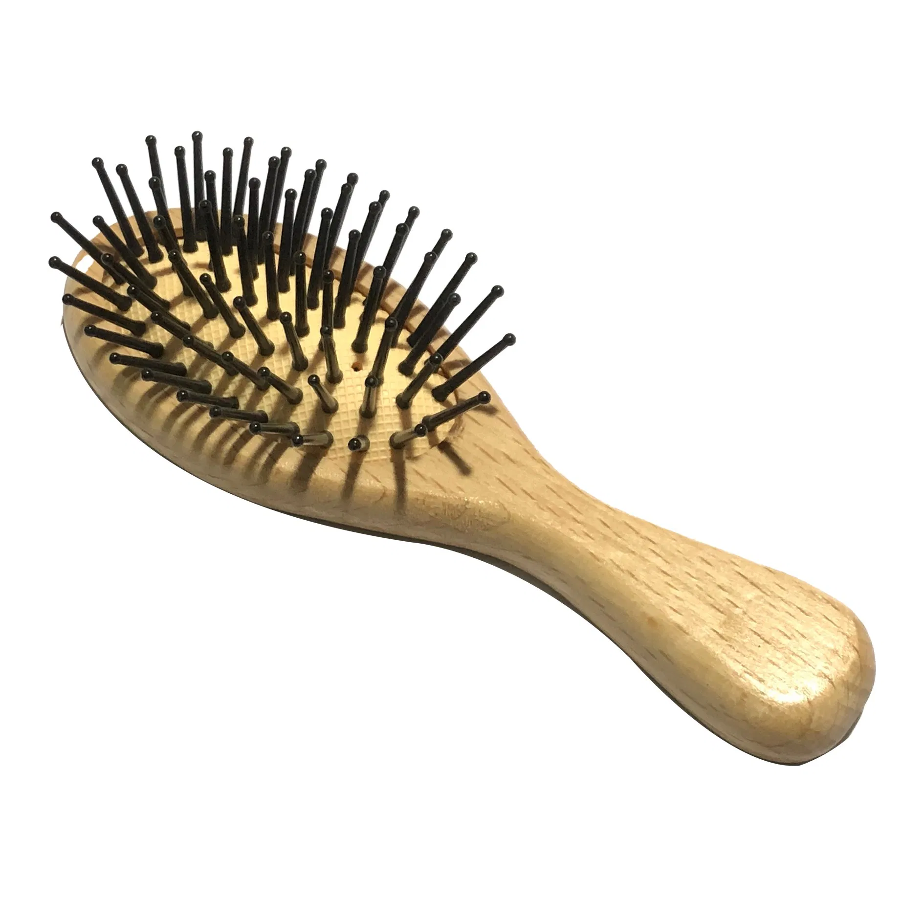 OEM Mini Travel Bamboo Wooden Healthy Comb Air Cushion Airbag Hairdressing Comb Hotel Household Comb Gift Item