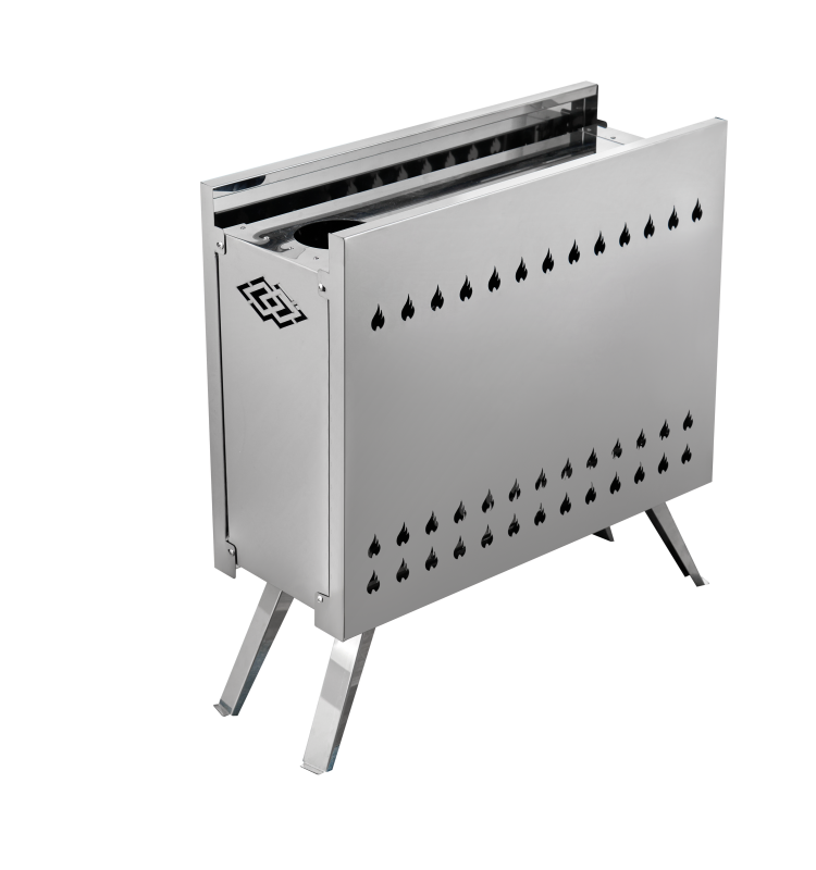 Smokeless Wood Portable Outdoor Heating Camping Wood Sauna Stove Fishing Coal Burning Stove with Long Pipe for Tent