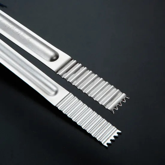Stainless Grill and Food Clip Clippers Tongs BBQ Kitchen Cooking Utensil W19_1