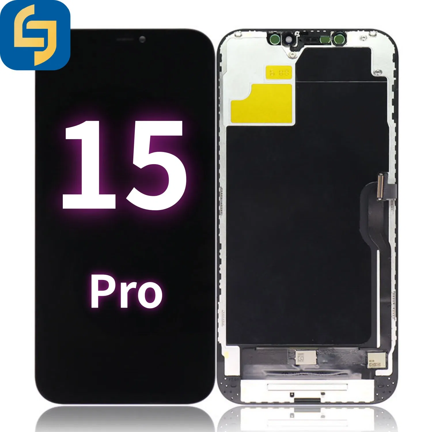 Дисплей для iPhone 15 Pro, OLED, 6.07 дюйма