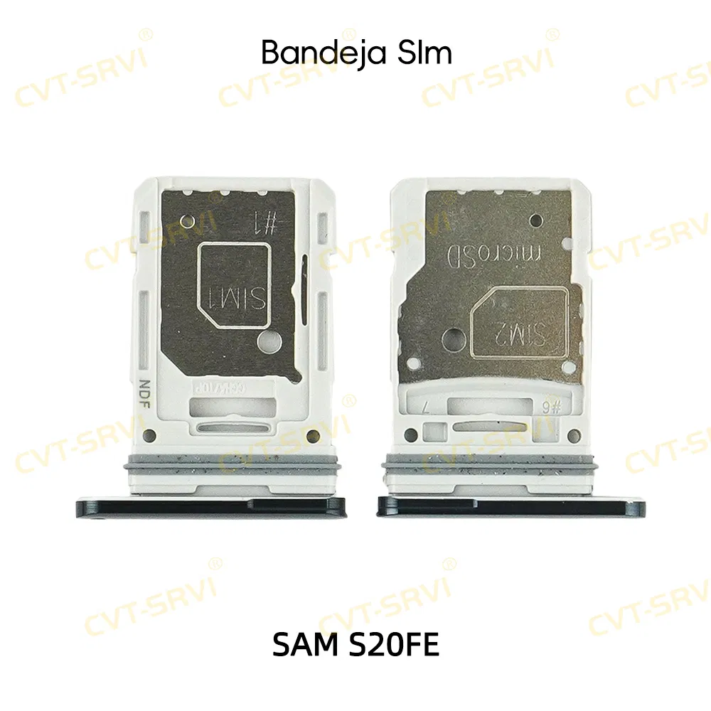 CVT Bandeja SIM Factory Price SIM Card Slot Holder for Samsung S20 Fe Note 20 Ultra/ A50/ A24/ A20s/ A14 5g for Huawei Honor SIM Card Tray