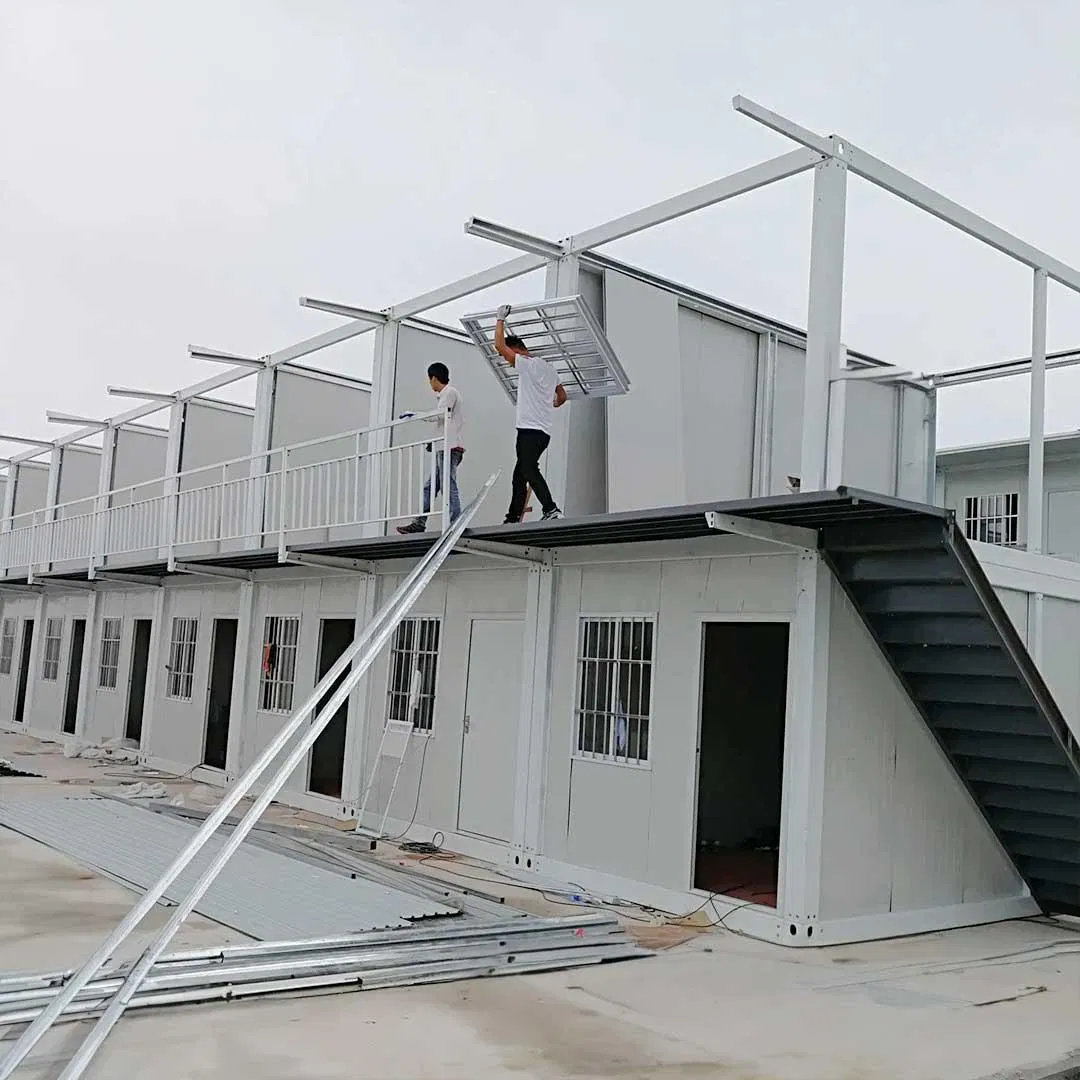 Integrated House Multi - Functional Luxury Prefab House (Living + Office)