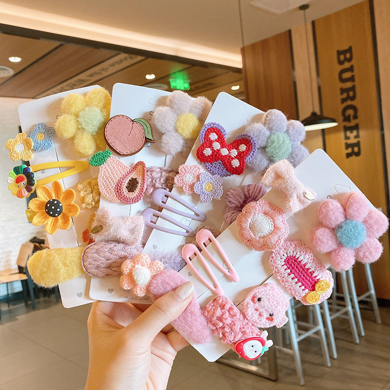 Broken Little Girl Headdress Edge Girls Baby Accessories Hair Clip