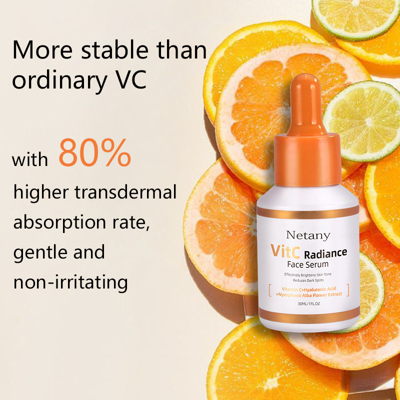 Vitamin C Facial Serum for Skin Care Brightening and Even Skin Essence High Vitamin C for Radiant Complexion Fade Dullness and Revitalize Skin