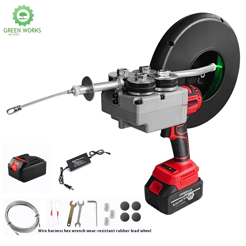 Custom Electric Automatic Wire Pipe Threading Machine for Your Wire Puller Tool Needs