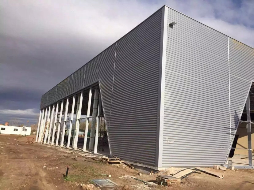Contemporary Steel Car Showroom and Exhibition Hall Design