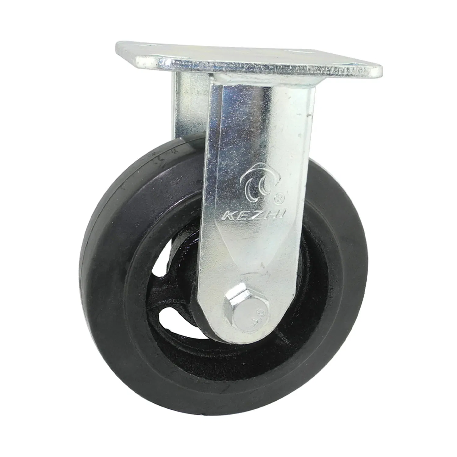 Custom Caster Wheel Heavy Duty Durable Swivel PU on Cast Iron Caster