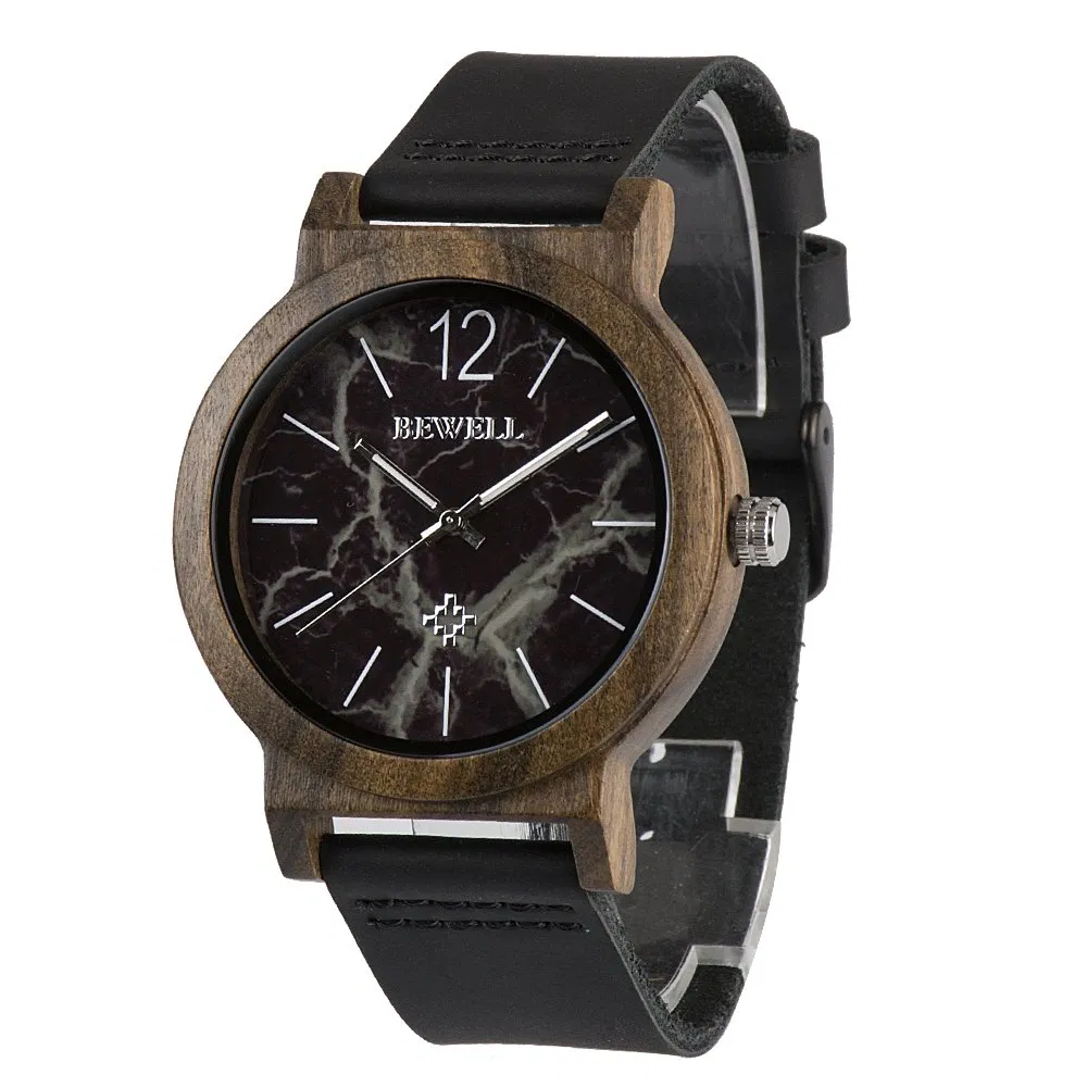 Cheap Japan Mvt Leather Strap Watches Original Private Label Watch