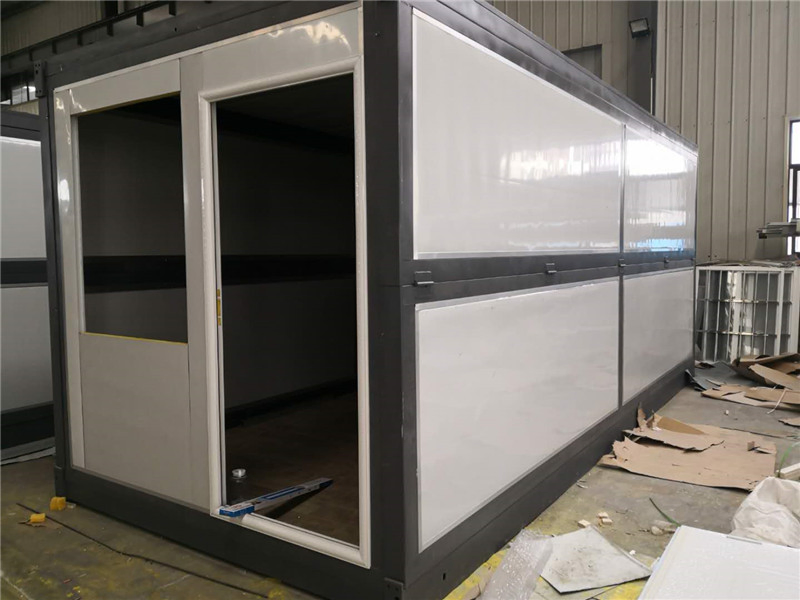 Prefabricated Moveable Flat Pack Store/Prefab Folding Container Store