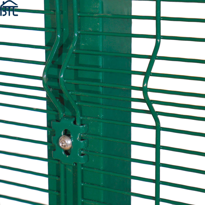 Wholesale High Quality Security 358 Anti Climb Mesh Clear View Fence with Spike