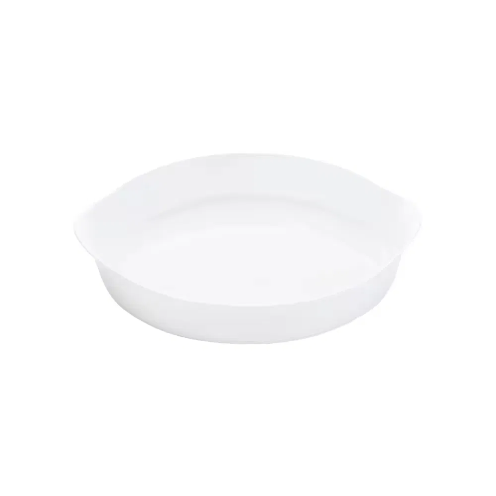 2000ml Premium Tempered Opal Glassware Baking Dish for Oven Roasting
