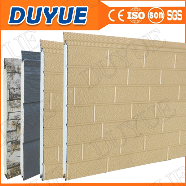 Mobile House External Wall Thermal Insulation Metal Carved Board / Exterior Wall Panel