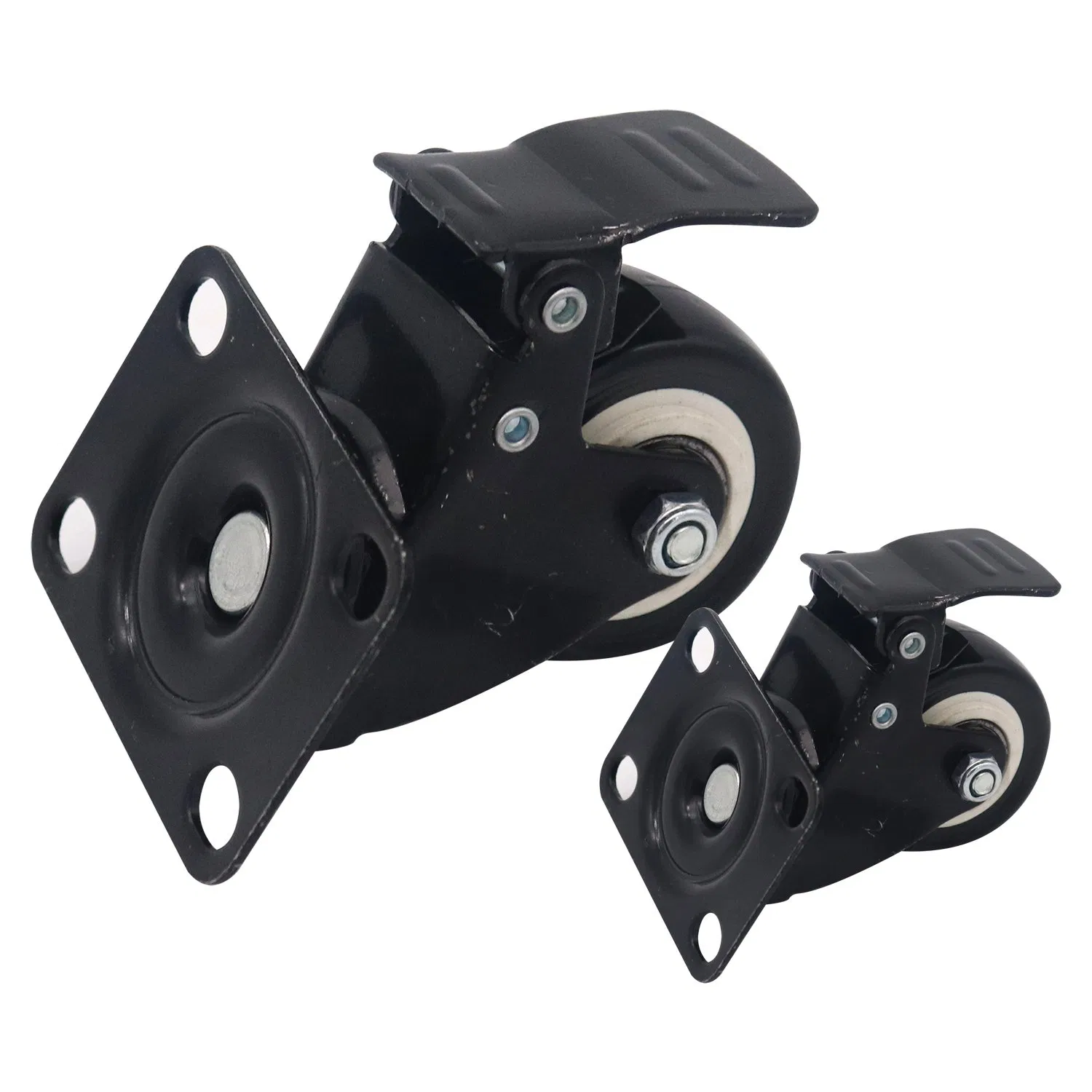 3" 4" 5" 6" 8inch Inch Swivel Fixed Rigid Office Chair Furniture Industrial Heavy Duty Office Industrial Trolley Caster Wheels