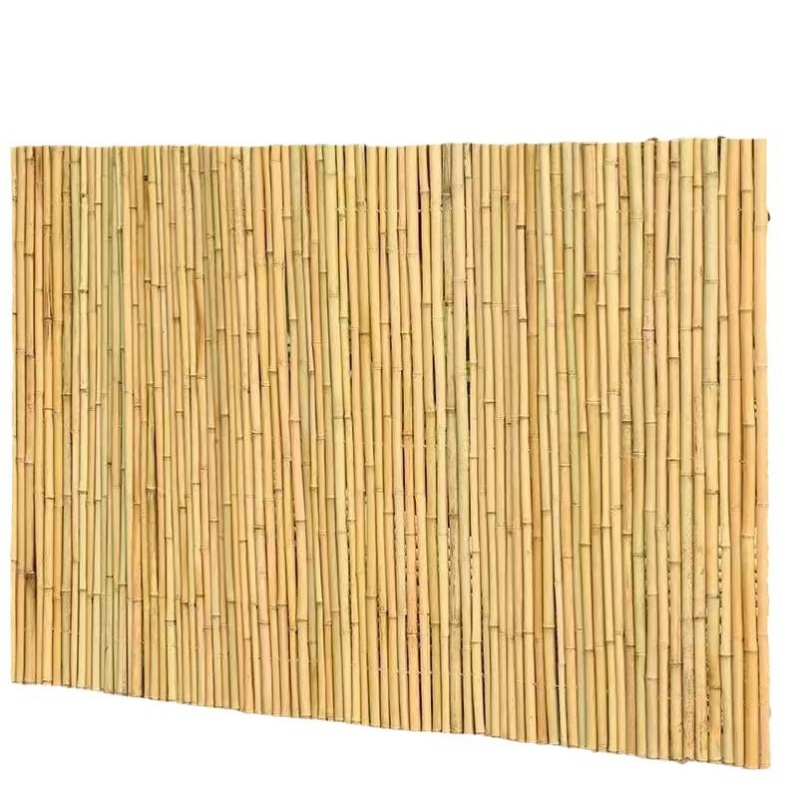 Outdoor Small Yard Fence, Retaining Wall Bamboo Pole Partition, Bamboo Fence