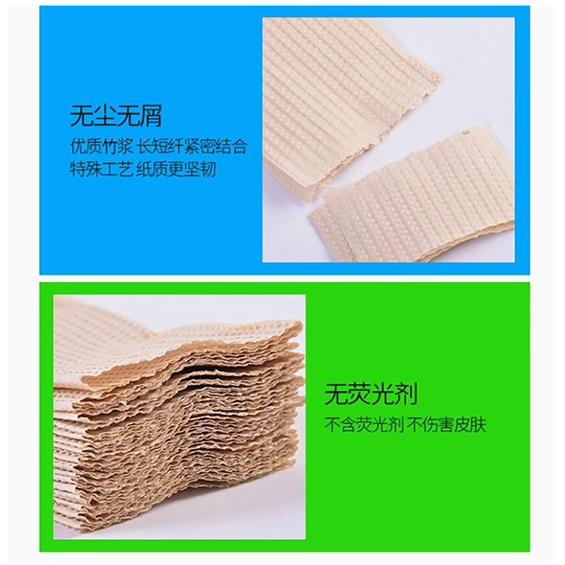 Hot Sale with Pattern Virgin Wood Pulp Pilp Paper N/V Folded Hand Towel