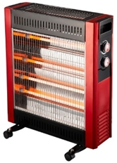 Qt87 Electric Infrared Heater - Portable Space Heater with Multi-Tube Heating for Home & Office