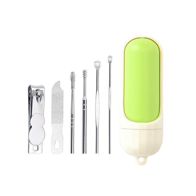 Complete Home Use 6 Piece Nail Clipper Set