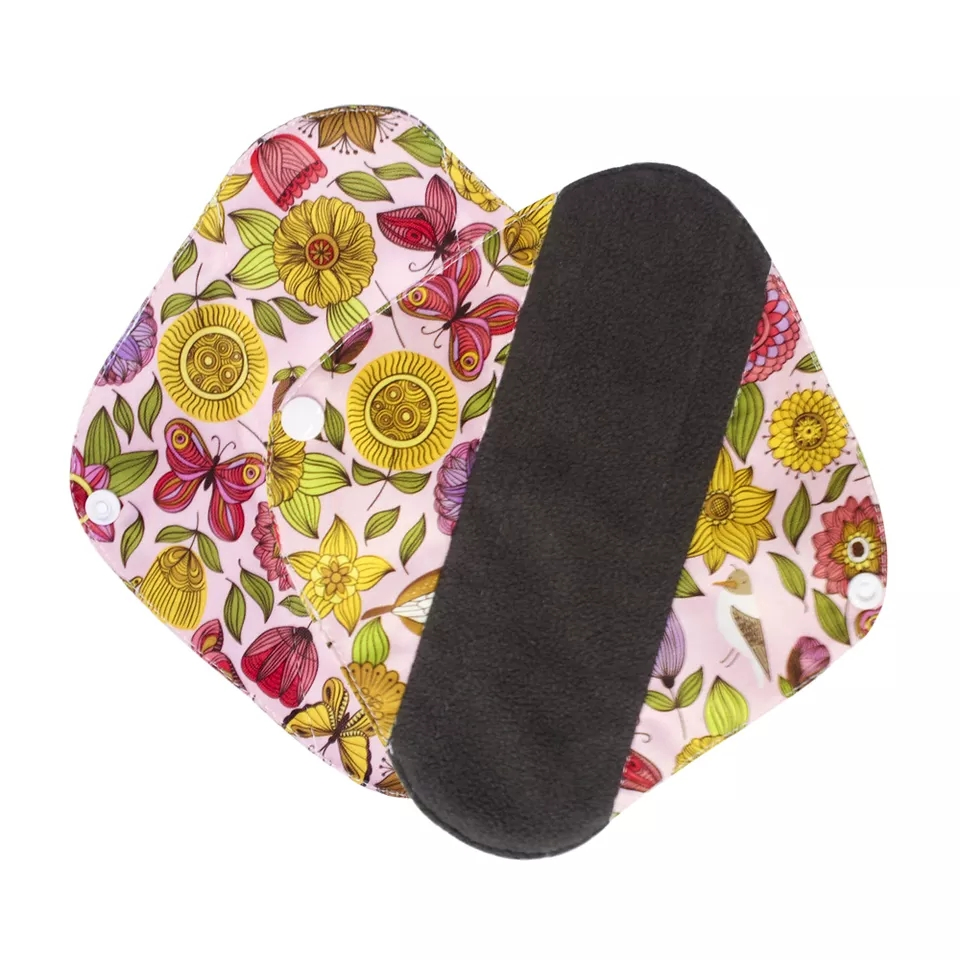 China Reusable Washable Female Postpartum Incontinence Cotton Menstrual Pads Sanitary Pads