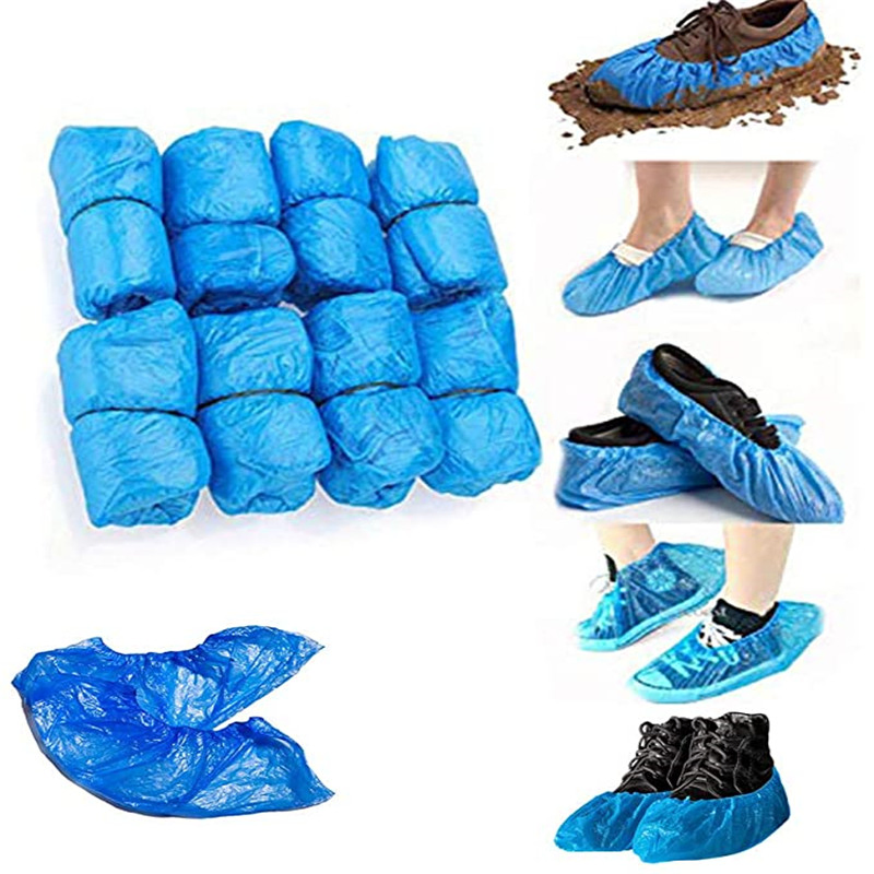 Disposable Non-Slip Durable Hygienic Shoe Covers for Construction/Workplace/Indoor Carpet Floor Protection