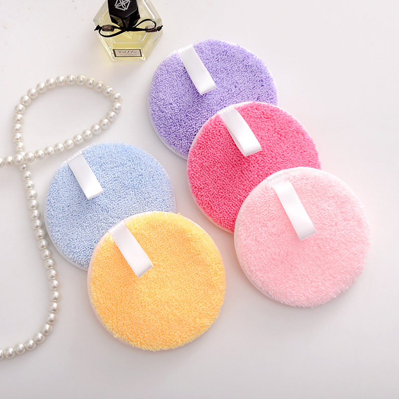Eco-Friendly Microfiber Makeup Removal Pads for Gentle Cleansing