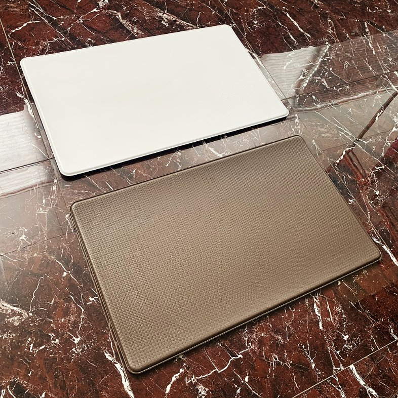 High Quality Washable PVC Leather Bath Mat Comfort Non Slip Solid Color Anti Fatigue Kitchen Mat