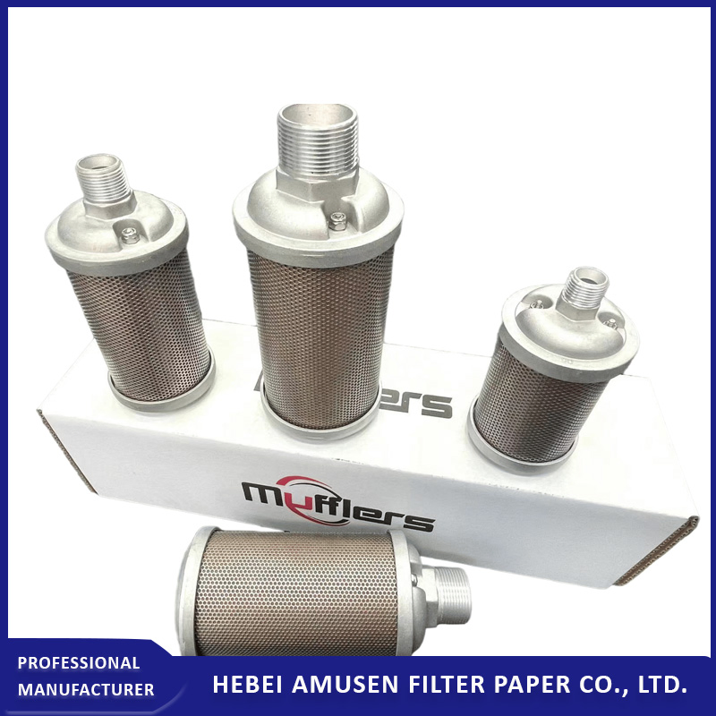 Глушитель шума пневматического компрессора AMUSEN