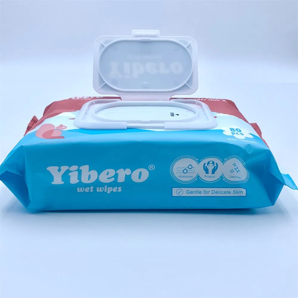 Premium Baby Wet Wipes in Custom Packaging for Sensitive Skin