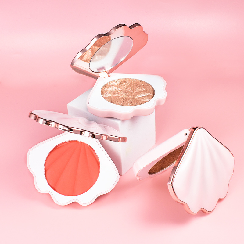 Wholesale Vegan Make up Glow Face Highlight Makeup Private Label Blush Powder