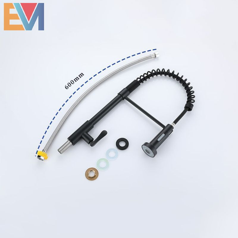 Spring 304 Stainless Steel Kitchen Cold and Hot Water Household Universal Rotating Vegetable Washing Basin Sink Faucet