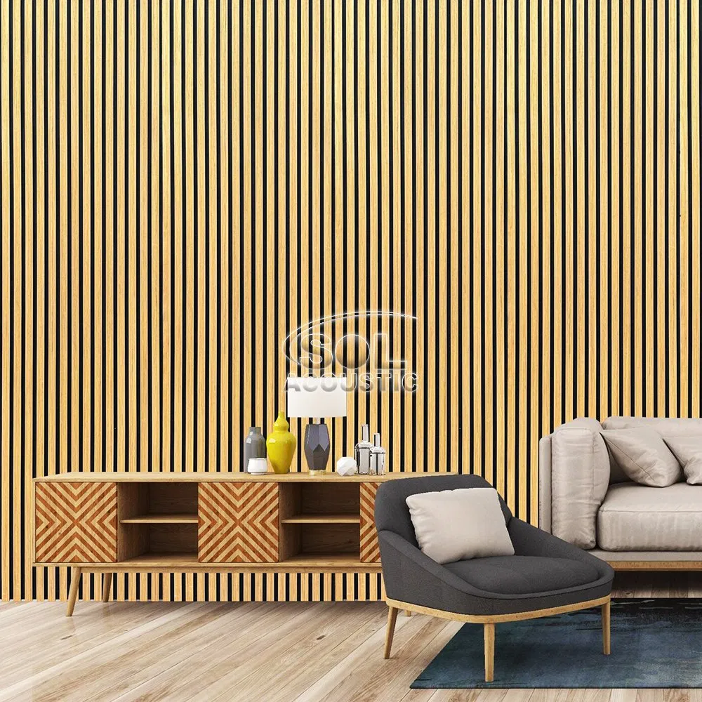 Sol Acoustic Sound Absorption Decorative Board Panels for Interior Wall and Ceiling