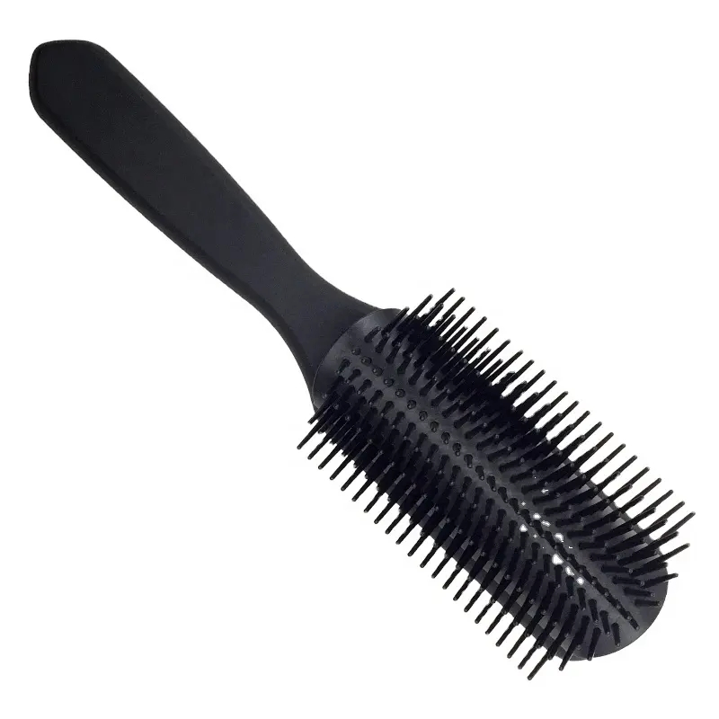 Hot Sell Detachable Detangling Hair Brush 9 Row Detangle Hair Brush