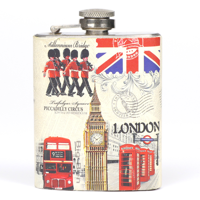 Manufacturer Customizable Souvenirs Stainless Steel Hip Flask with Logo