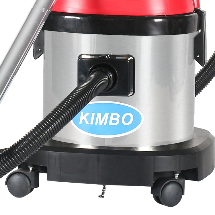 Kimbo 15L Stainless Tank Wet and Dry Vacuum Cleaner for Home