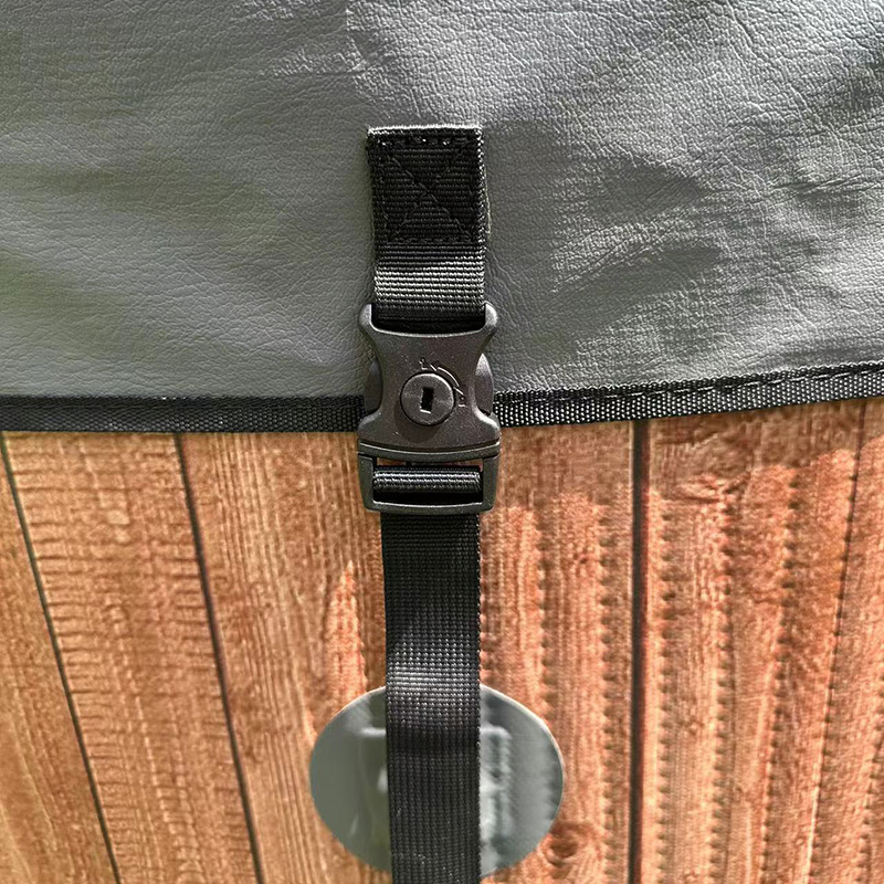 Надувной СПА бассейн 150x65 см с подогревом, дерево