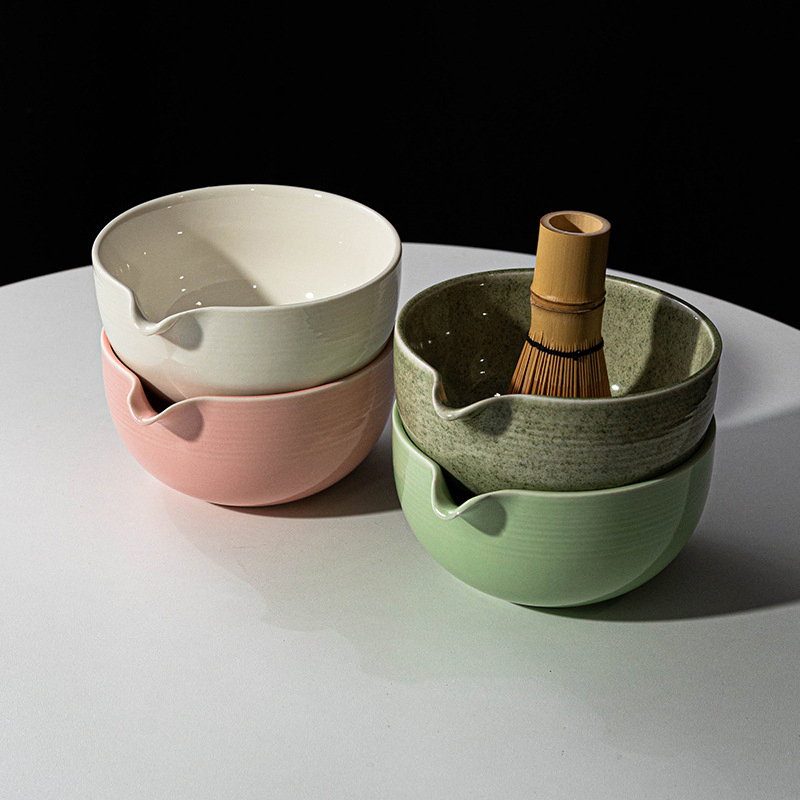 Набор для матчи с бамбуковым венчиком и чашей