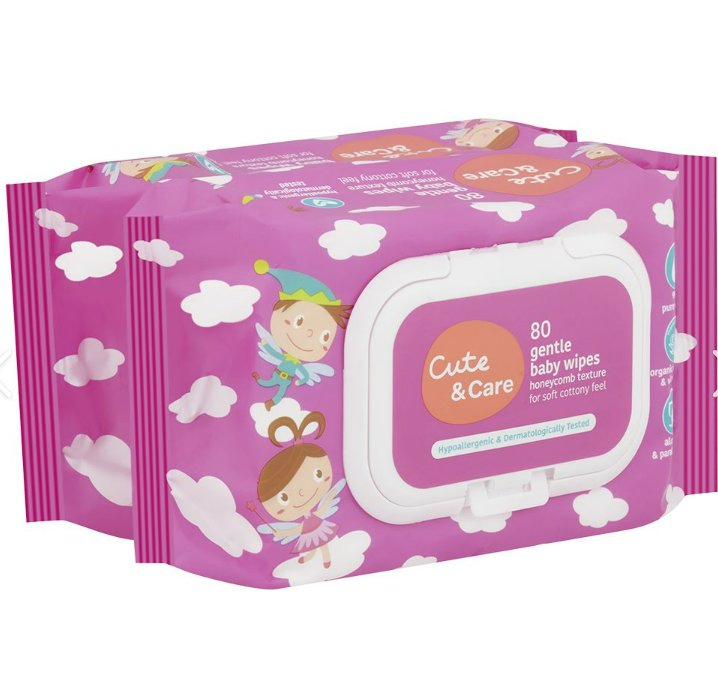 Bamboo Fiber Biodegradable Organic Baby Cleaning Wipes Baby Wet Towels Daily Use Disposable Baby Wet Towels