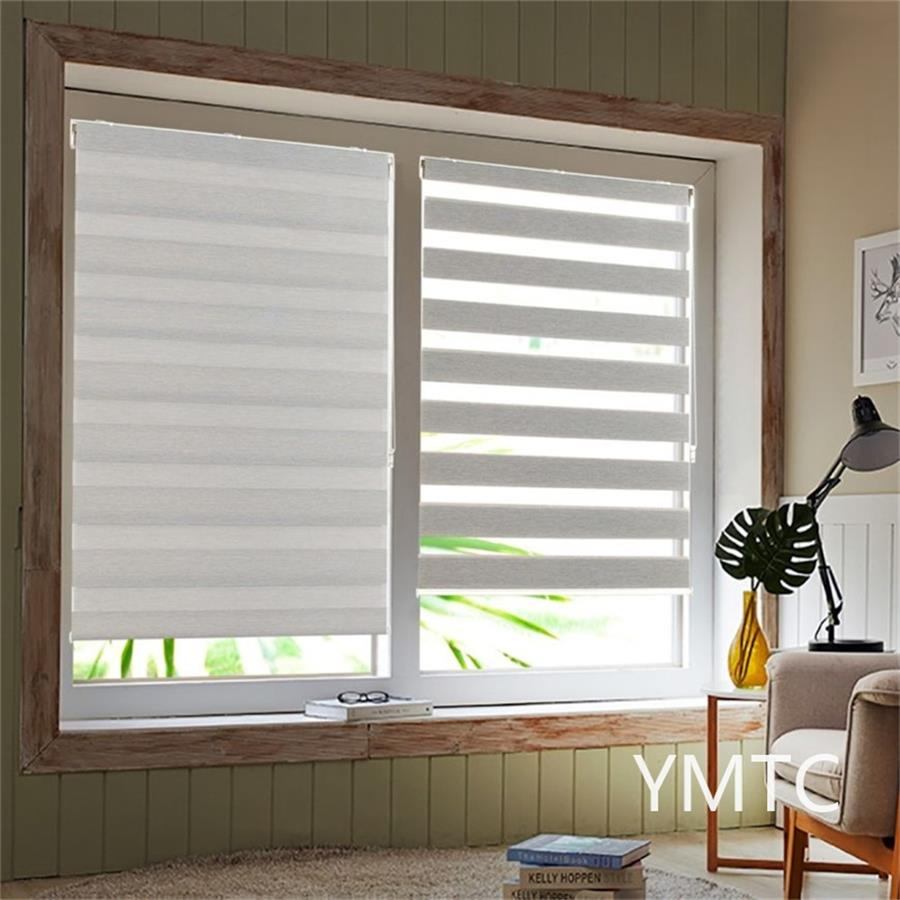 Customized Factory Price Zebra Blinds Double Layer Roller Blind