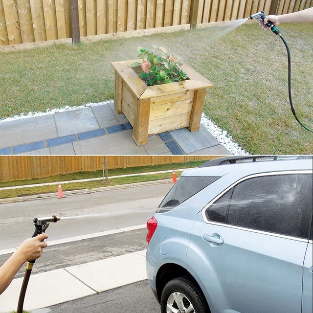 Heavy Duty Nozzle Garden Hose Squirt Gun, Adjustable Brass Nozzle Garden Hose Squirt Gun, New Stylish Irrigation Aqua Gun Sprayer