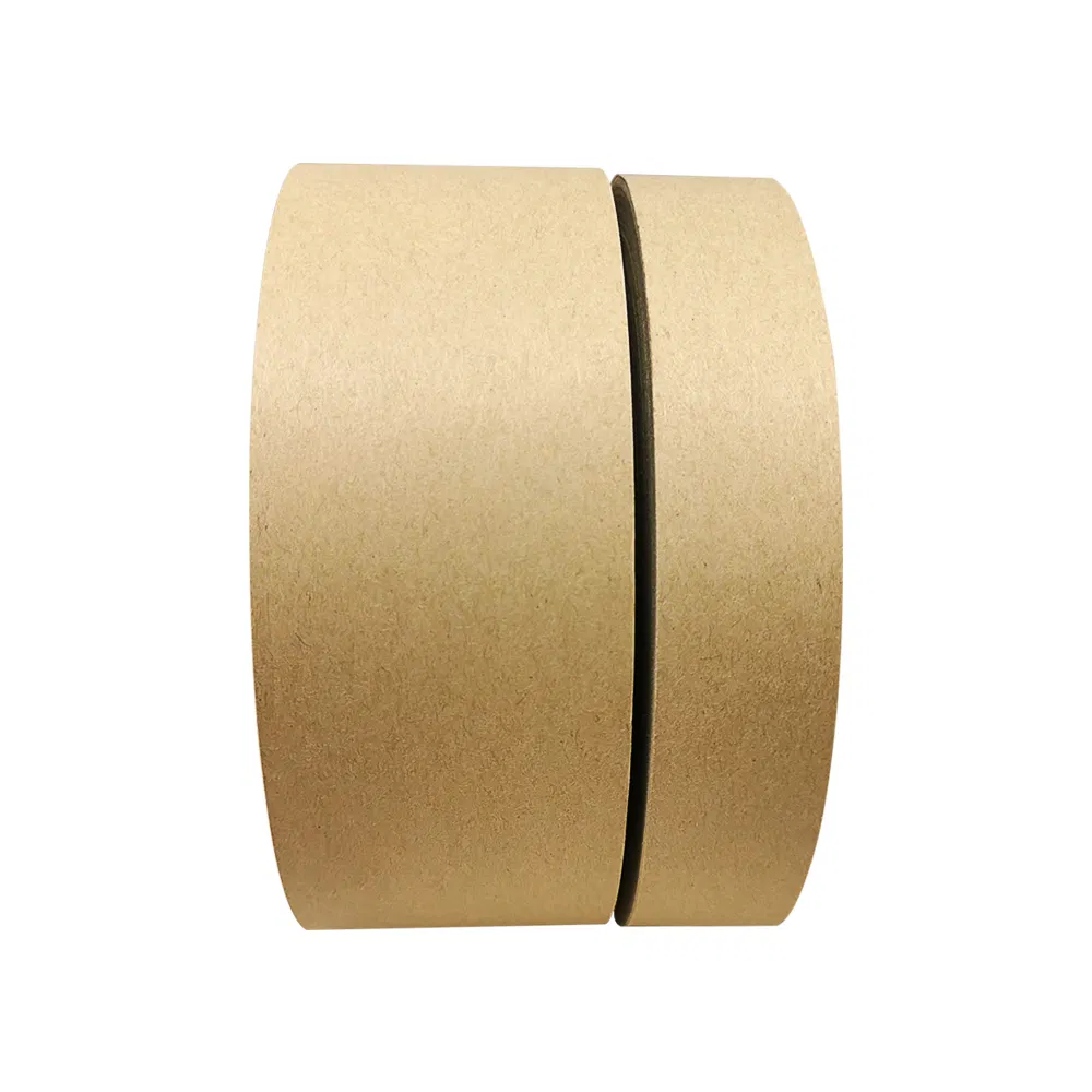Imported Wood Pulp Raw Materials No Logo Writable Kraft Paper Tape