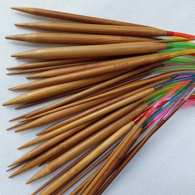 Circular Bamboo Knitting Needles 80cm Sets