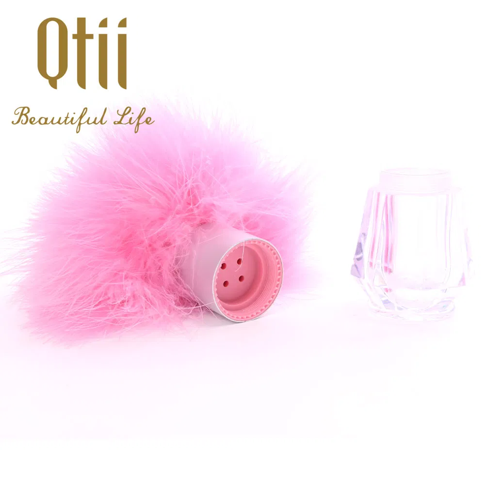 Natural Turkey Feather Big Puff with Handle Baby Body Powder Puff